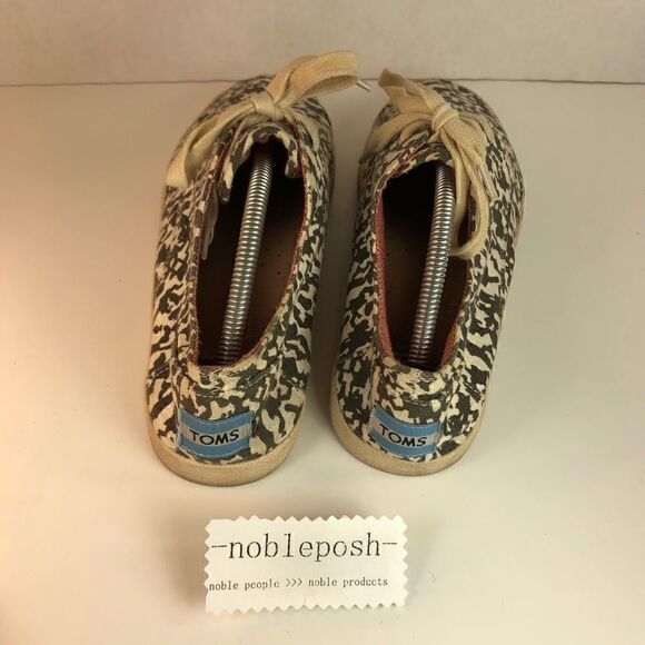 Toms black and white pattern sneakers - Picture 4 of 8